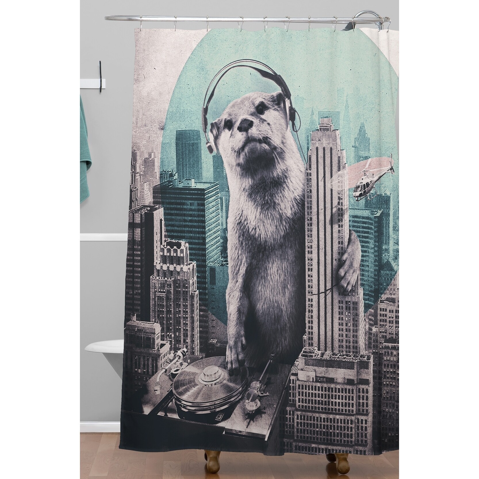 Shop Ali Gulec Dj Shower Curtain On Sale Free Shipping Today