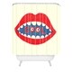 preview thumbnail 2 of 1, Nick Nelson Cool Mouth Shower Curtain