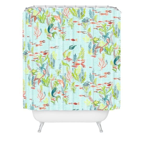 Cori Dantini The Mermaids Tale Shower Curtain Cori Dantini The Mermaids Tale Shower Curtain