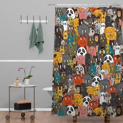 Sharon Turner Plushies Shower Curtain