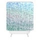 preview thumbnail 2 of 1, Deny Designs Lisa Argyropoulos Blue Mist Snowfall Shower Curtain