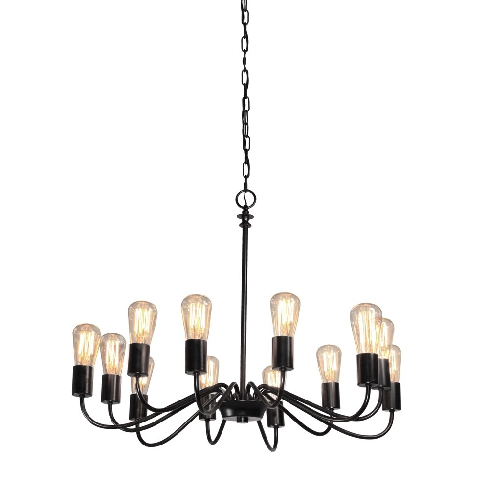 Artcraft Lighting Vintage AC10432BK Chandelier - Chandeliers For Bedrooms by Overstock.com