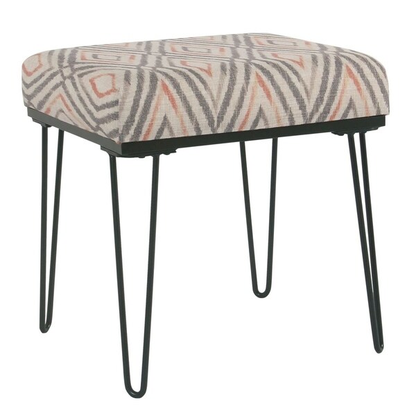 hairpin leg ottoman