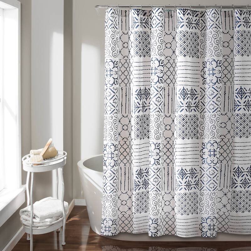 The Curated Nomad Sandia Shower Curtain