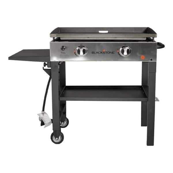 Shop 2 Burner Flat Top Liquid Propane Gas Grill Free Shipping