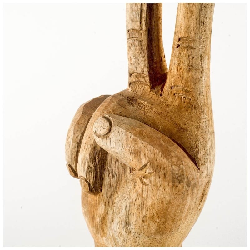 Pacem Wooden Sculpture