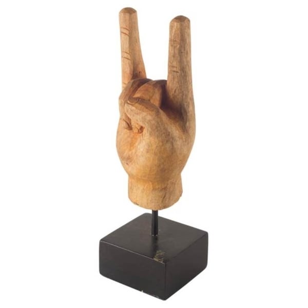 Mercana Saxum Wooden Sculpture