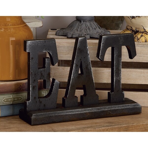 Copper Grove Downing Wood Eat Table Sign