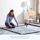 OSleep Brookside Adjustable Queen/ Full/ Twin Metal Bed Frame
