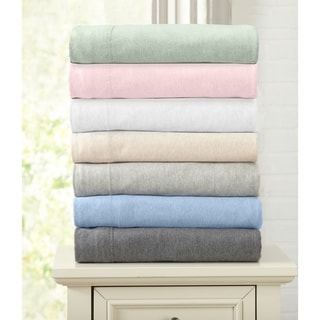 Shop 100-percent Cotton Luxury Jersey Sheet Set - On Sale - Free Shipping On Orders Over $45 ...