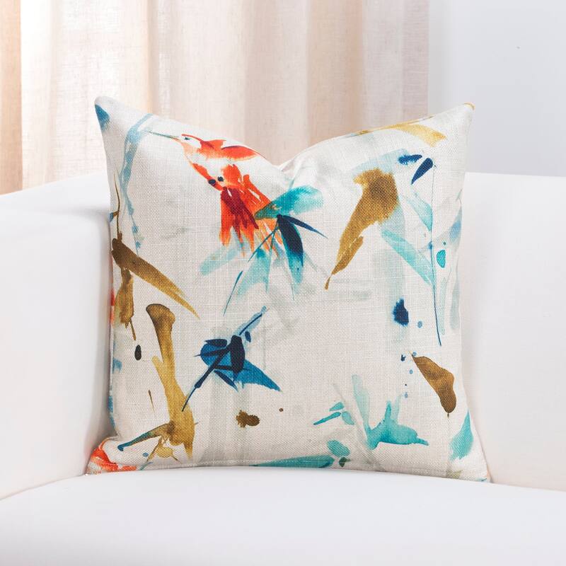 Sis Covers Hummingbird Throw Pillow