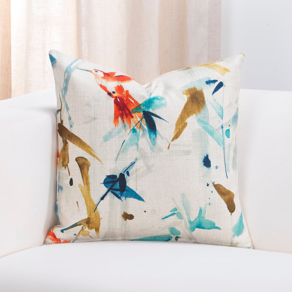 Sis Covers Hummingbird Throw Pillow