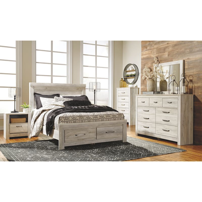 Bellaby Whitewash Nightstand
