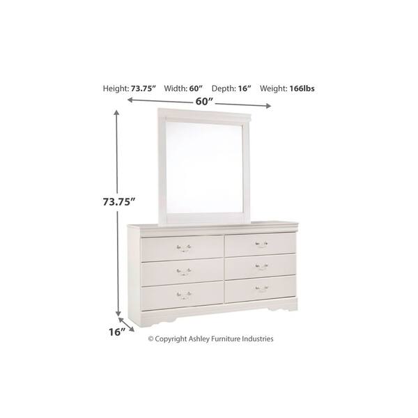 Shop Anarasia White Dresser Free Shipping Today Overstock