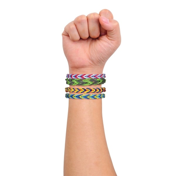 10PCS Adjustable Friendship Bracelets Silicone Jelly Bracelets Rainbow  Party | eBay