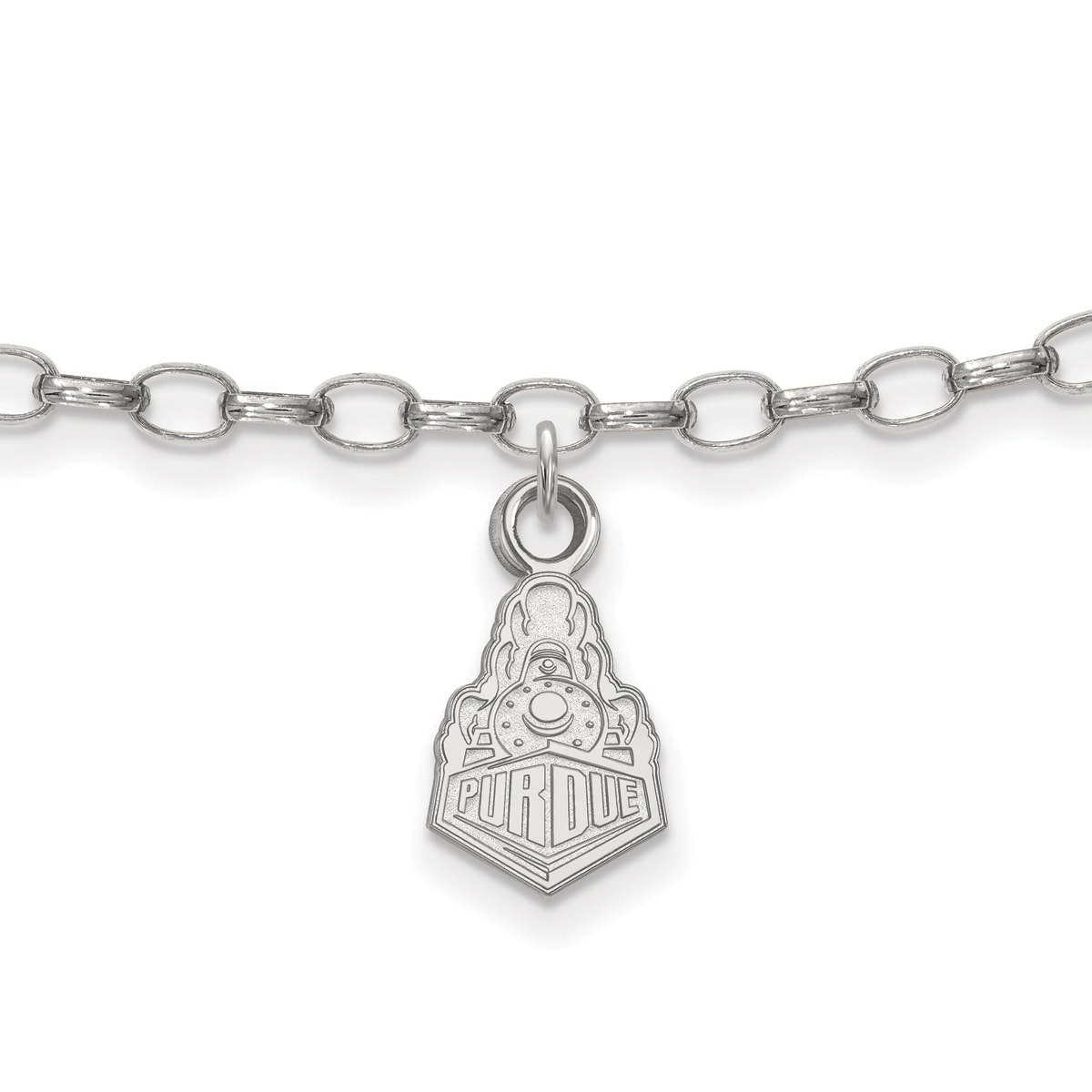 Gold-Plated Sterling Silver Miami University Anklet by LogoArt Gold-Plated Sterling Silver Miami University Anklet by LogoArt