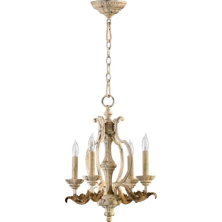 Florence Persian White 4-light Chandelier - Chandeliers For Bedrooms by Overstock.com