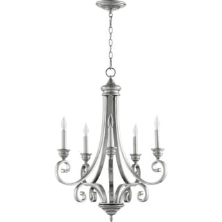 Bryant 5-light Chandelier (Nickel Finish/Silver Finish) - Chandeliers For Bedrooms by Overstock.com