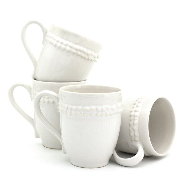 Euro Ceramica Sarar Mugs, Set of 4