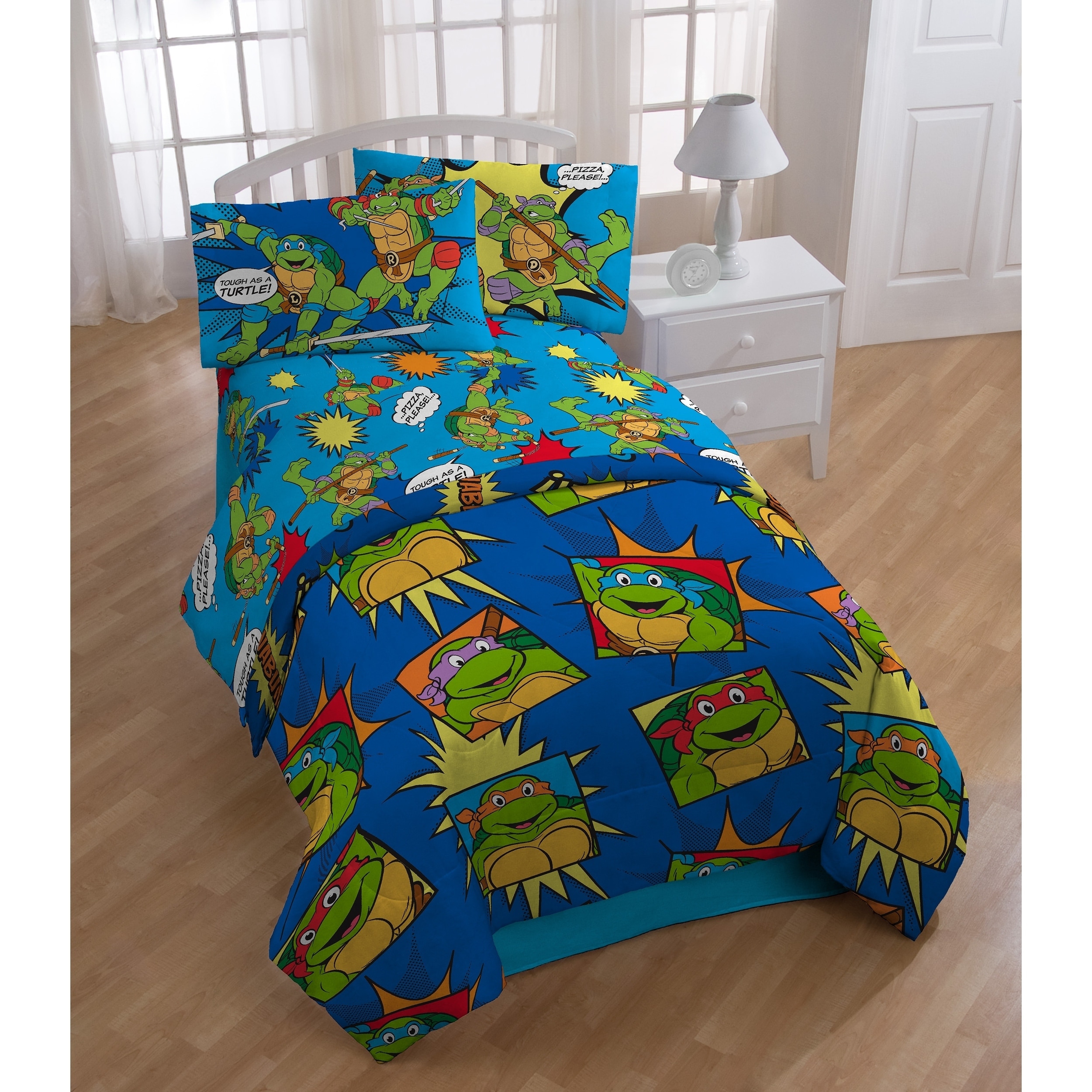 Kids Bedding Teenage Mutant Ninja Turtles Shell Up 3pc Twin