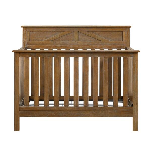 Shop Avenue Greene Nassau Rustic Coffee 5 In 1 Convertible Crib