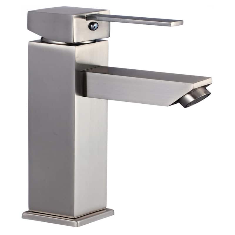 Amelia 9" Single Hole Bathroom Sink Faucet - Brushed nickel