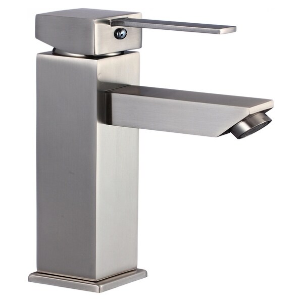 Amelia 9 Single Hole Bathroom Sink Faucet Brushed Nickel Free Amelia 9 Single Hole Bathroom Sink Faucet Brushed Nickel