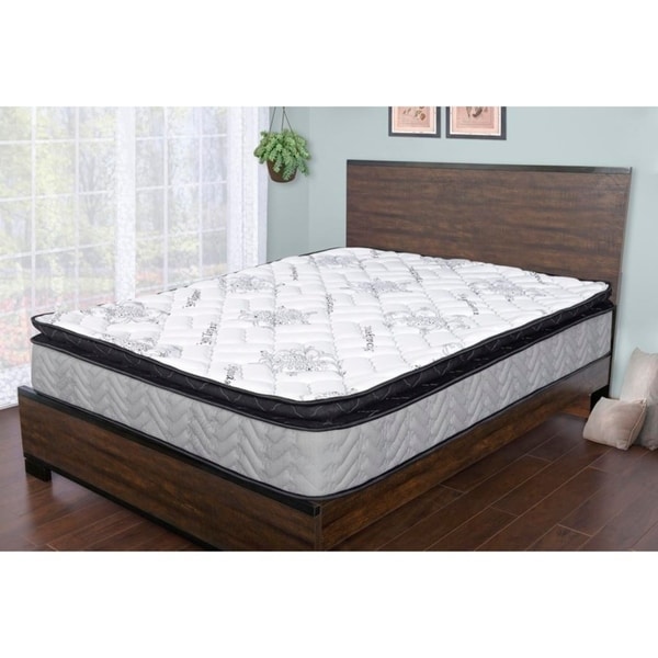 made with wrapped coils to prevent motion transfer a medium firm pillow top that hugs your body comfort level 5 Sleeping Beauty Pillow Top RV King Mattress 13 thick 72 x 80 ships flat 