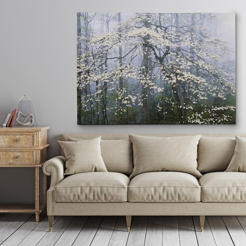 Jones _ Dogwood Canopy - Premium Gallery Wrapped Canvas
