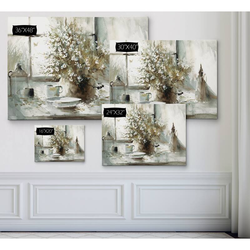Daisy Still Life - Premium Gallery Wrapped Canvas