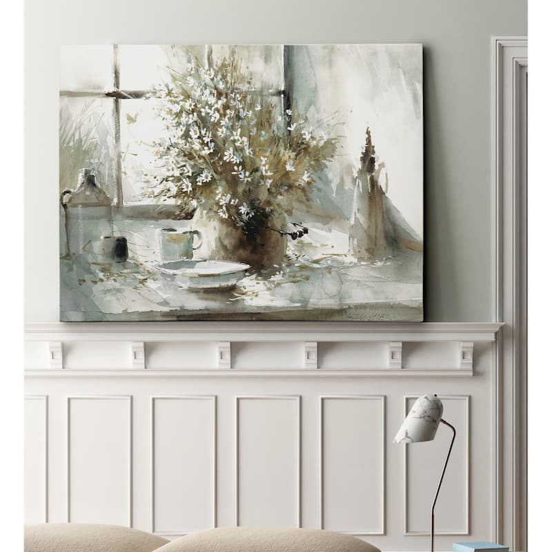 Daisy Still Life - Premium Gallery Wrapped Canvas