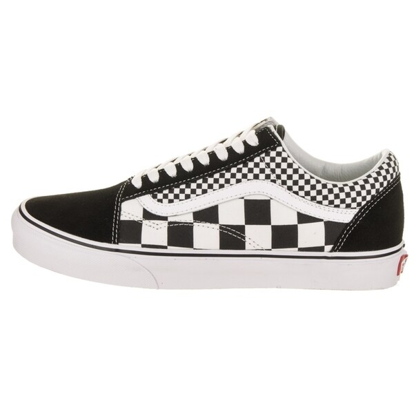 vans mix checker old skool black