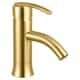 preview thumbnail 1 of 14, Waverly 7" Single Hole Bathroom Sink Faucet Brushed Gold