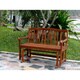 preview thumbnail 1 of 5, Roseland Acacia Hardwood Glider Bench by Havenside Home