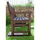 preview thumbnail 7 of 5, Roseland Acacia Hardwood Glider Bench by Havenside Home