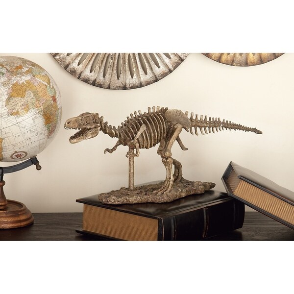 dinosaur skeleton figurine