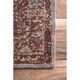 preview thumbnail 7 of 29, Nuloom Traditional Medallion Border Grey Rug
