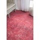 preview thumbnail 16 of 29, Nuloom Traditional Medallion Border Grey Rug