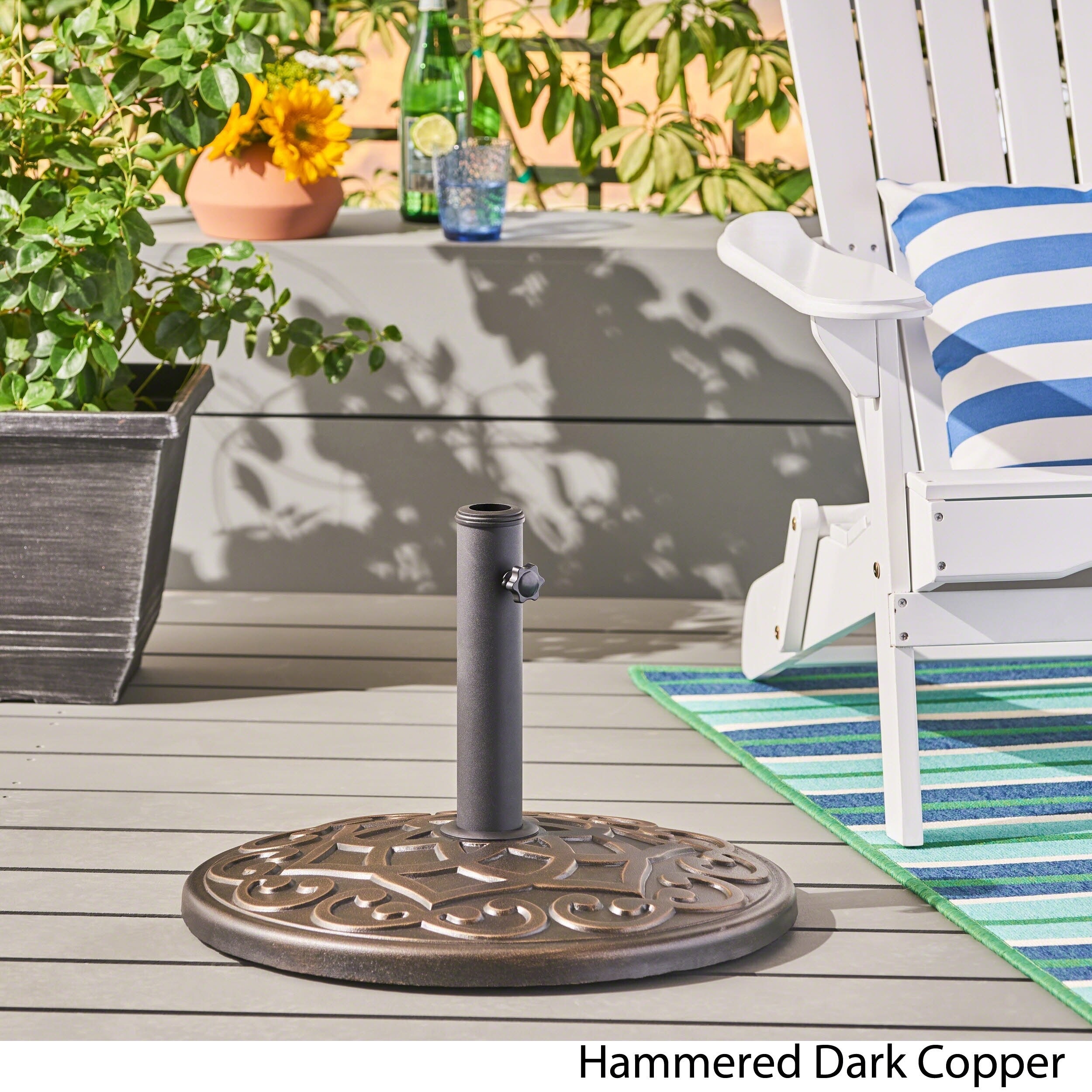christopher knight umbrella base