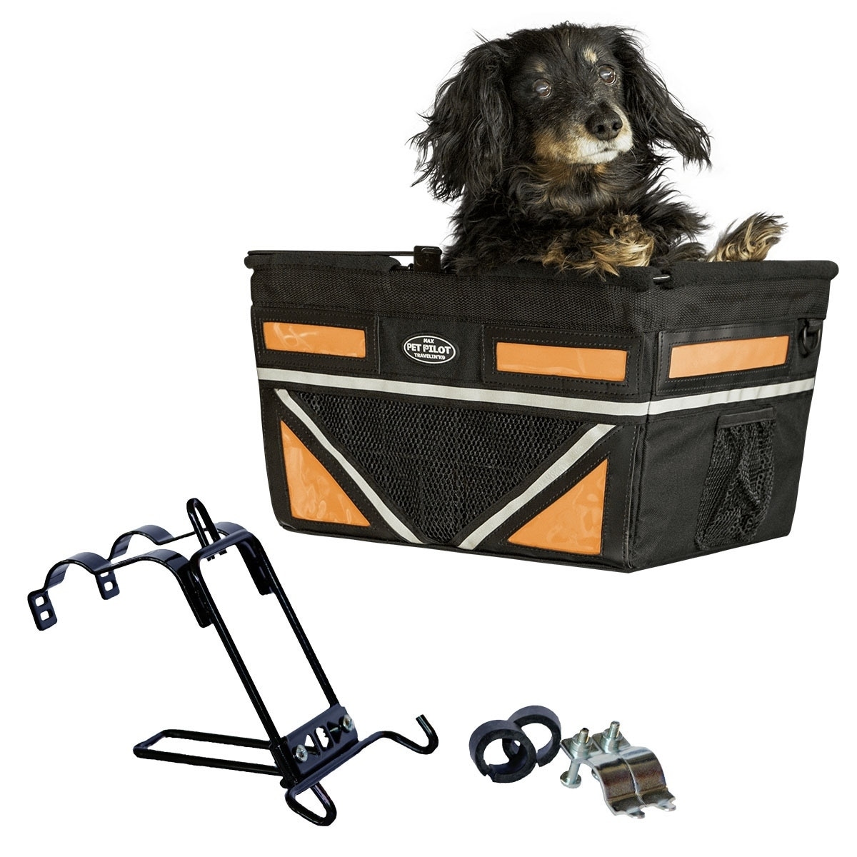 Shop Travelin K9 Pet Pilot MAX Large Bike Basket with