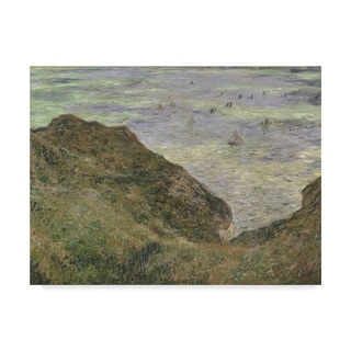 Claude Monet 'view Over The Sea' Canvas Art - Multi-color - Bed Bath 