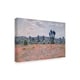 Claude Monet 'poppy Field' Canvas Art - Multi-color - On Sale - Bed 