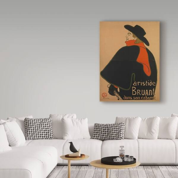 Shop Henri De Toulouse Lautrec Aristide Bruant At His Cabaret