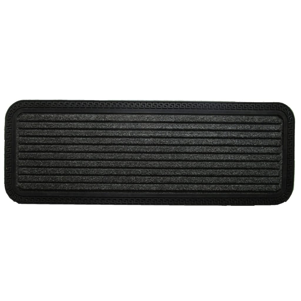 Gray Rubber Outdoor Step Mat