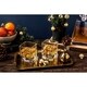 preview thumbnail 3 of 1, JoyJolt Carre Square Whiskey Glasses, 10 Oz Set of 2 Old Fashioned Glasses