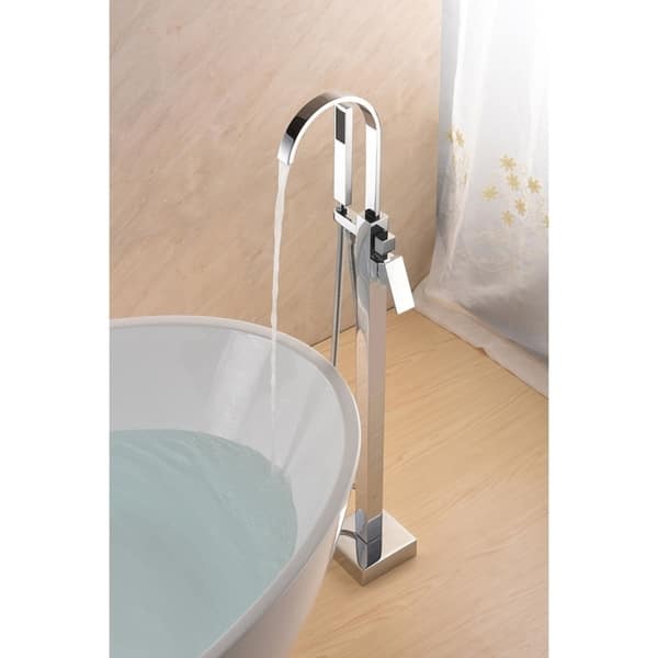 Sevenfalls 8018 Freestanding Bathtub Faucet With Hand Shower Overstock 21031859