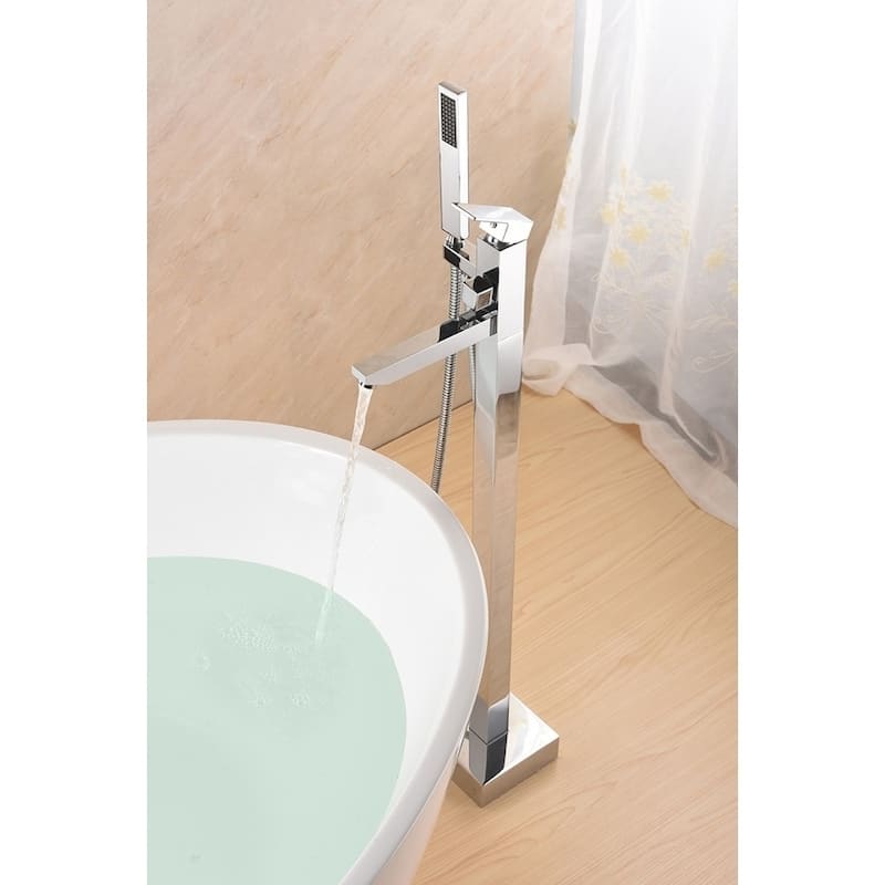 SevenFalls 8010 Freestanding Bathtub Faucet with Hand Shower