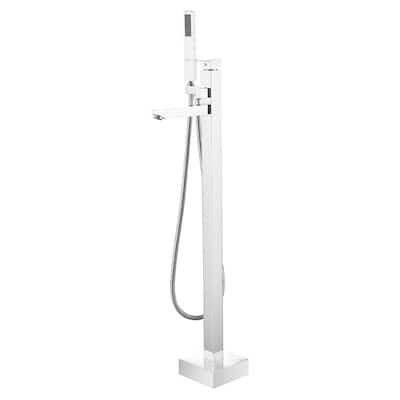 SevenFalls 8010 Freestanding Bathtub Faucet with Hand Shower