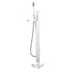 preview thumbnail 1 of 7, SevenFalls 8010 Freestanding Bathtub Faucet with Hand Shower Chrome Finish - Modern & Contemporary