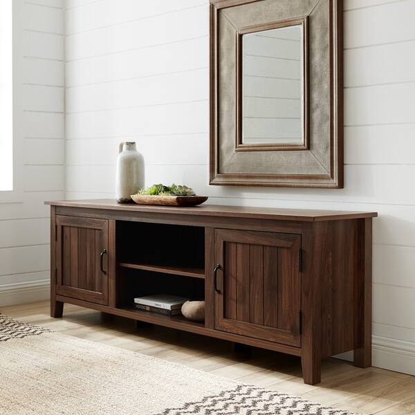 Shop The Gray Barn Wind Gap 70 Tv Console With Side Beadboard